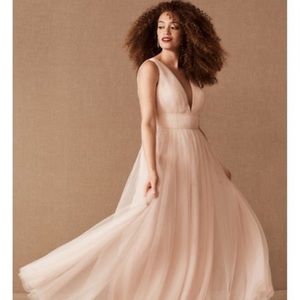 Bhldn Jenny Yoo Sarita Dress Anthropologie Size 10